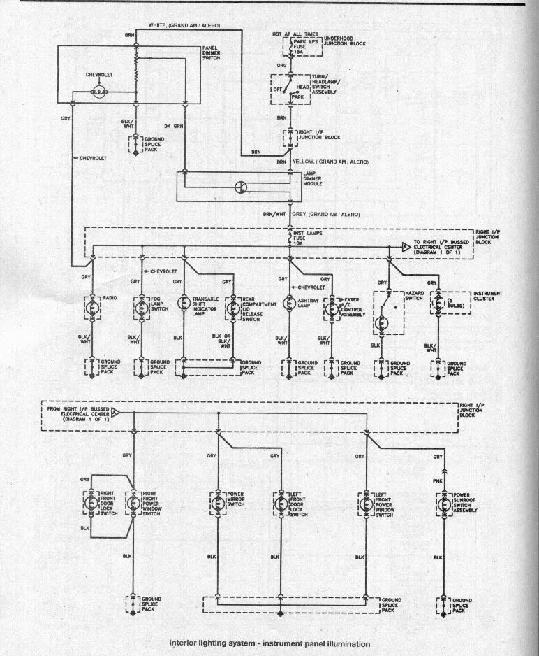Wiring Schematics for 99 Grand AM GT - Car Forums and Automotive Chat
